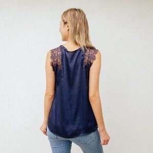 Love Stitch Kaylee Satin Blouse 